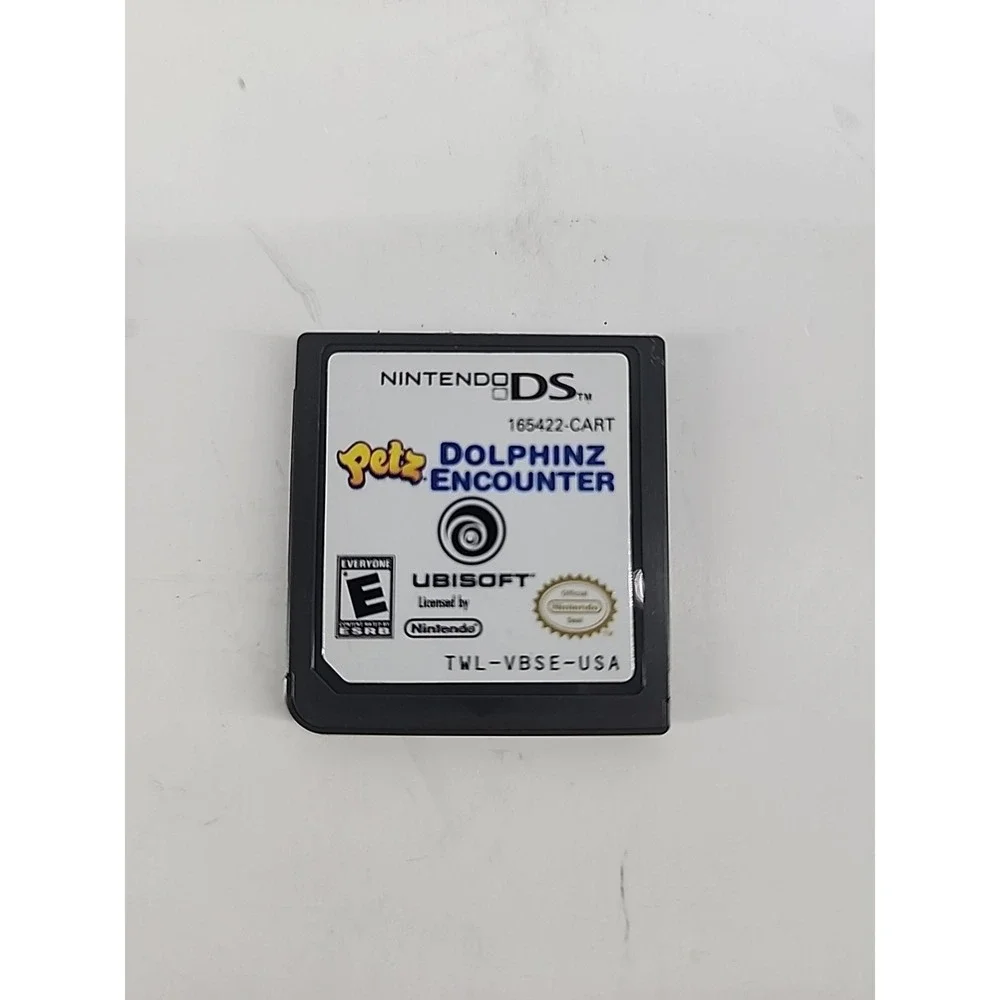 Petz Dolphinz Encounter DS Game (Nintendo DS) Cartridge‎ Only - Tested Working